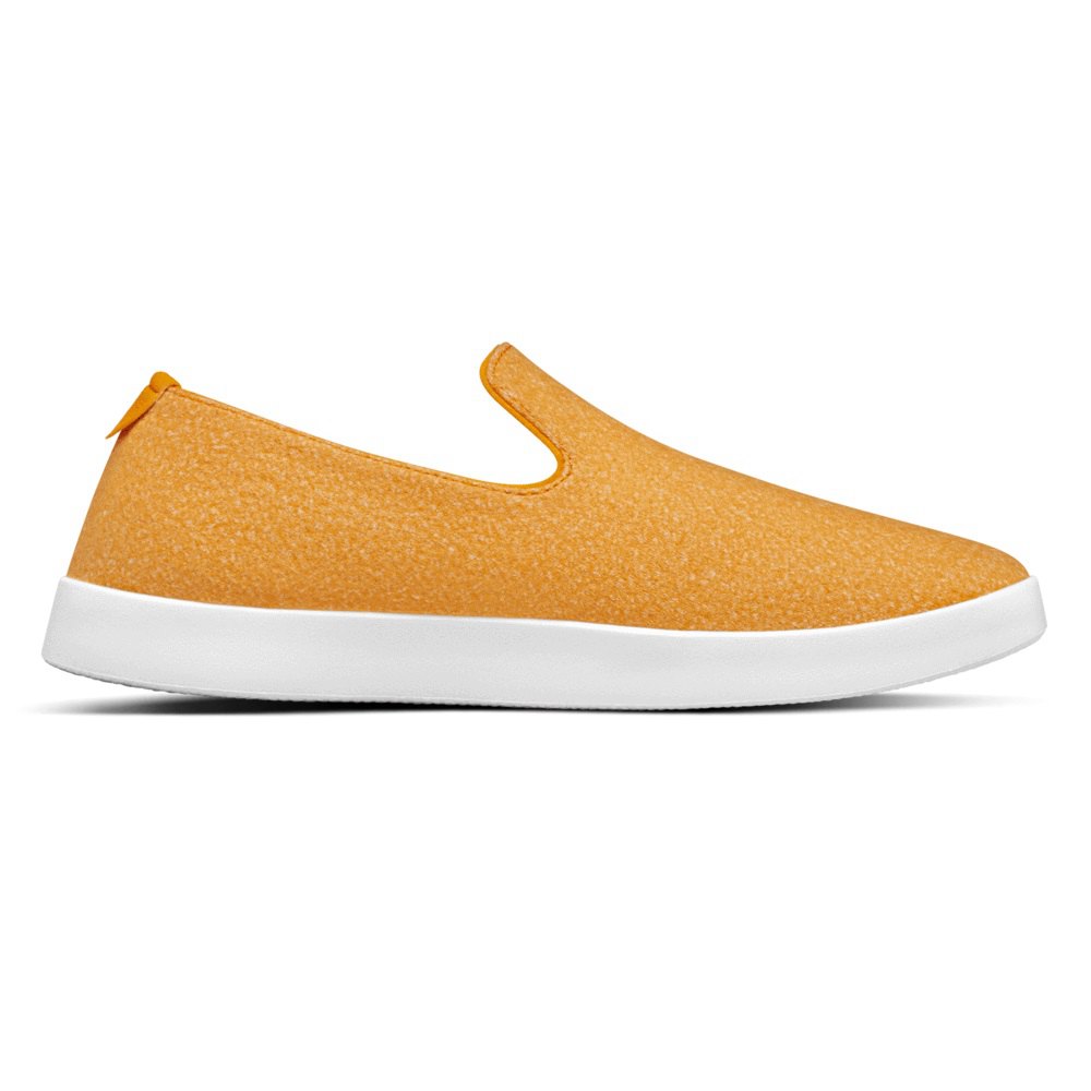 Allbirds Men\'s Wool Loungers - Slip-Ons Yellow - RJY405638